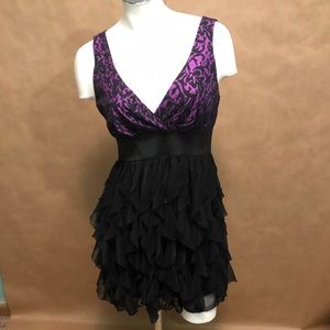 Purple Six Degrees Dress